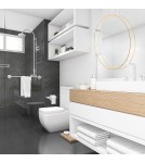 Pendant lamps circles - Light Prestige Mirror pendant small gold 1xLED IP44 gold LP-999/1P S GD - product 5