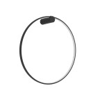 Bathroom wall lamps - Light Prestige Mirror wall lamp large black LP-999/1W L BK 1xLED IP44 black - product 4