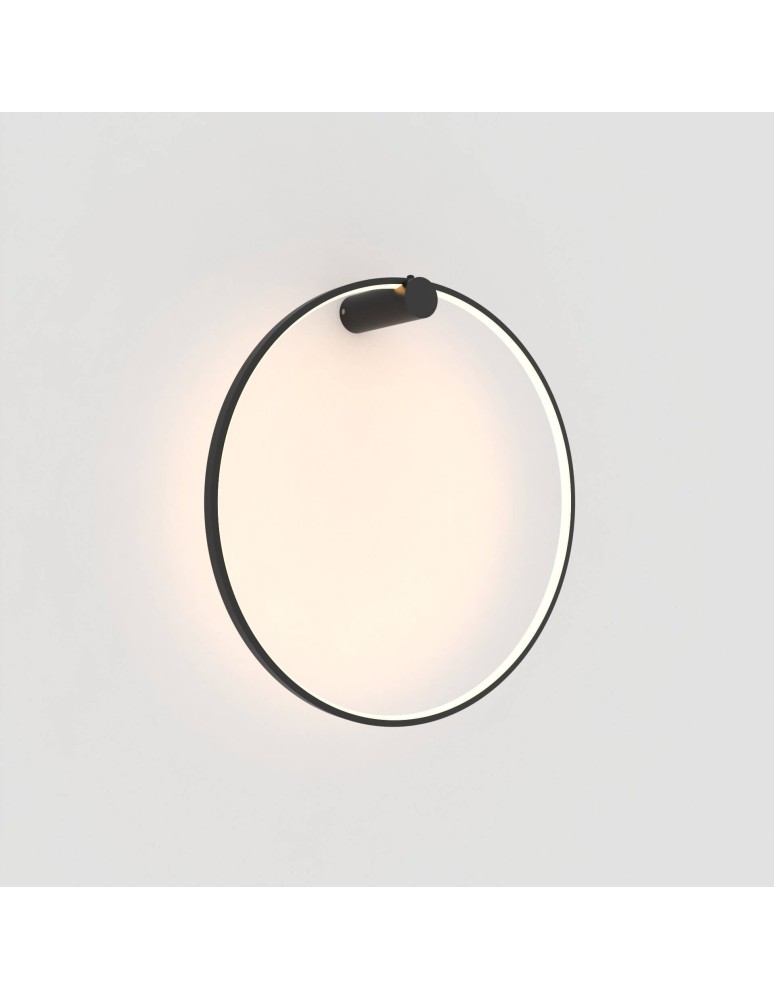 Bathroom wall lamps - Light Prestige Mirror wall lamp large black LP-999/1W L BK 1xLED IP44 black - product kolory-swiatla.pl 8