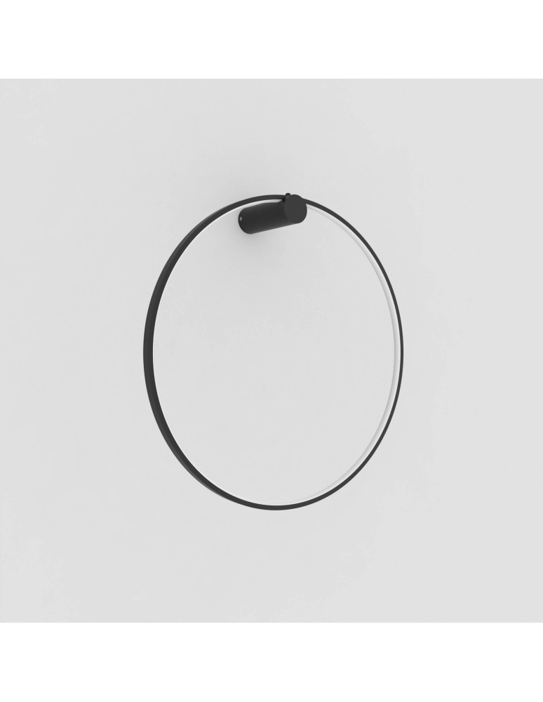 Bathroom wall lamps - Light Prestige Mirror wall lamp large black LP-999/1W L BK 1xLED IP44 black - product kolory-swiatla.pl 11