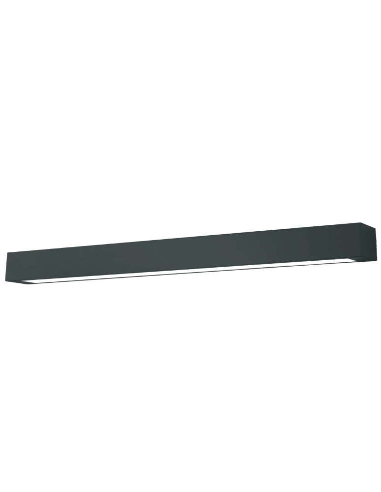 Bathroom wall lamps - Light Prestige Ibros black wall lamp XL with IP44 3000K GS-LWA-18W 3000K BK 1xLED black - product kolory-swiatla.pl 2
