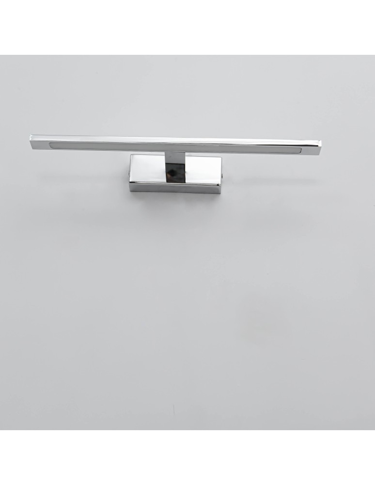 Bathroom wall lamps - Light Prestige Isla chrome wall lamp with IP44 4000K LED chrome GS-LWB-12W CH - product kolory-swiatla.pl 7