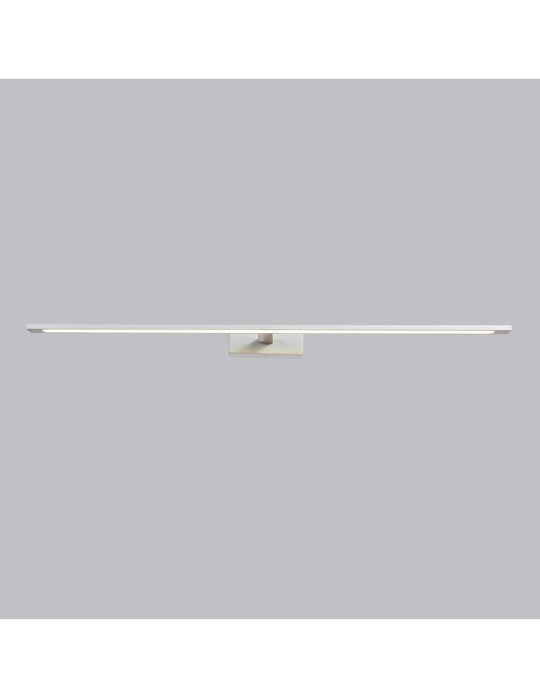 Bathroom wall lamps - Light Prestige Isla chrome XXL wall lamp with IP44 4000K LED chrome GS-LWB-32W CH - product kolory-swiatla.pl 9