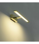 Bathroom wall lamps - Light Prestige Isla medium gold wall lamp with IP44 4000K LED gold GS-LWB-12W GOLD - product 14