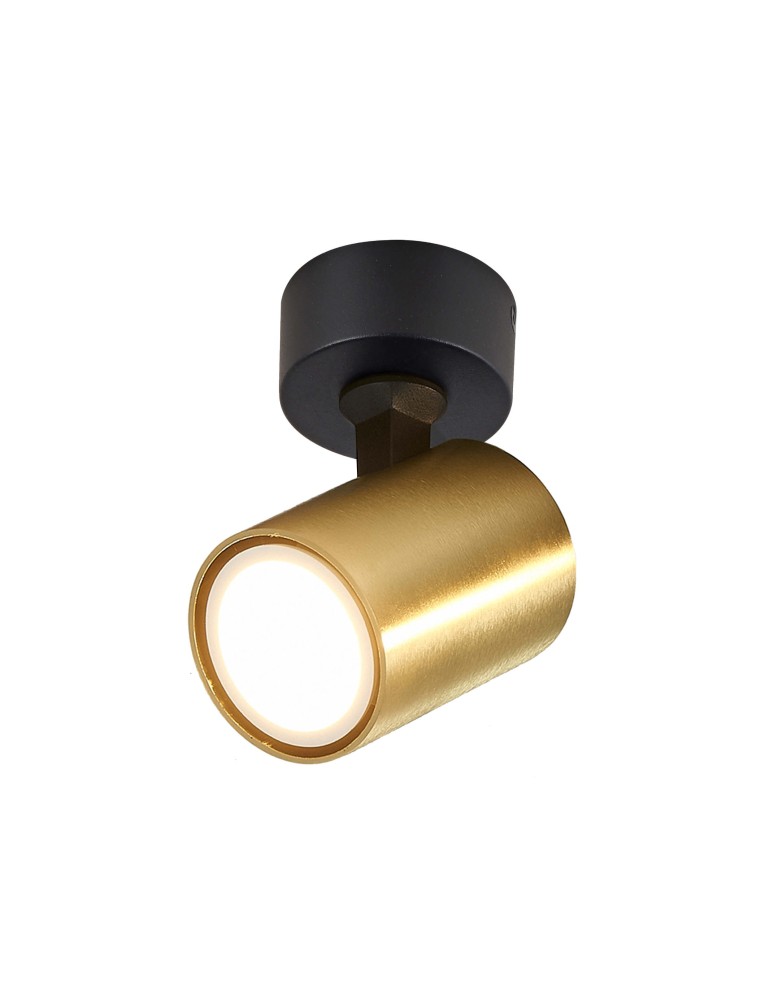 Ceiling spotlights - Light Prestige Snow 1 spot gold LP-731/1W GD 1xGU10 black/gold - product kolory-swiatla.pl 11