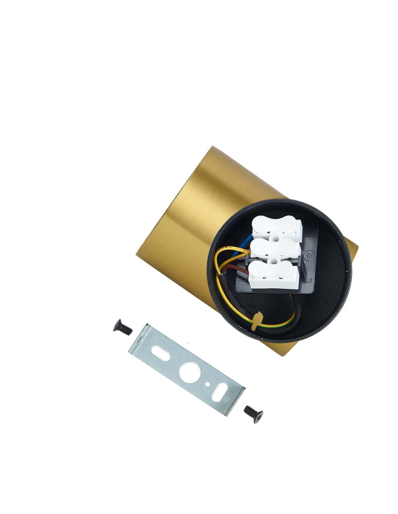 Ceiling spotlights - Light Prestige Snow 1 spot gold LP-731/1W GD 1xGU10 black/gold - product kolory-swiatla.pl 14