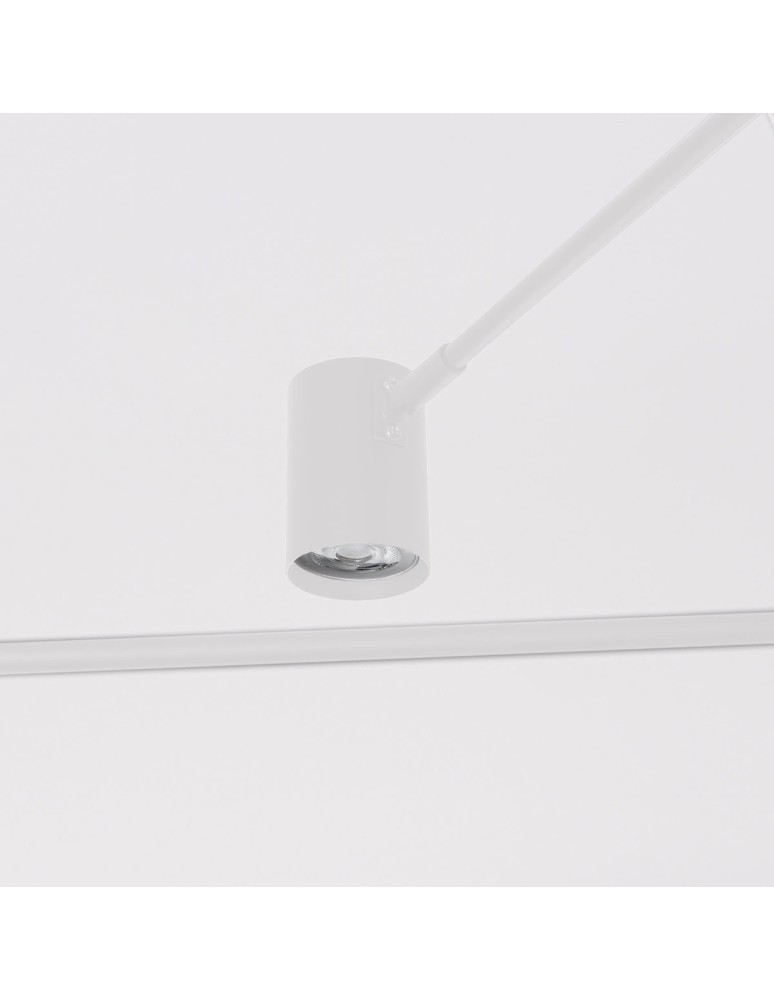 Modern pendant lamps - Light Prestige Snow 6 pendant lamp white LP-731/6P WH 6xGU10 - product kolory-swiatla.pl 8