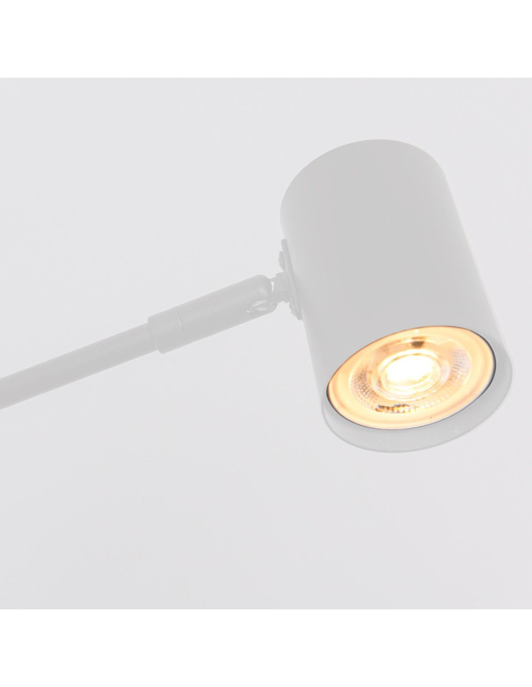 Modern pendant lamps - Light Prestige Snow 6 pendant lamp white LP-731/6P WH 6xGU10 - product kolory-swiatla.pl 10