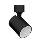 Lamps for 1 phase busbars - Light Prestige Snow spotlight for busbar 1F black GU10 black LP-731/1R BK - product 4