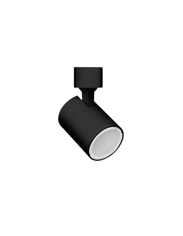Lamps for 1 phase busbars - Light Prestige Snow spotlight for busbar 1F black GU10 black LP-731/1R BK - product kolory-swiatla.pl 4
