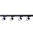 Ready-made rail kits - Light Prestige Snow System 3F GU10 4x50W black LP-737 BK SET 3F - product 4