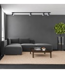 Ready-made rail kits - Light Prestige Snow System 3F GU10 4x50W black LP-737 BK SET 3F - product 5