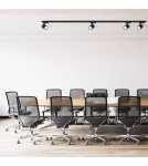 Ready-made rail kits - Light Prestige Snow System 3F GU10 4x50W black LP-737 BK SET 3F - product 6