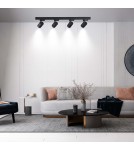 Ready-made rail kits - Light Prestige Snow System 3F GU10 4x50W black LP-737 BK SET 3F - product 8