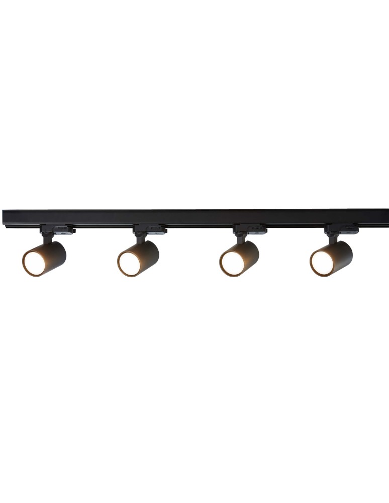 Ready-made rail kits - Light Prestige Snow System 3F GU10 4x50W black LP-737 BK SET 3F - product kolory-swiatla.pl 9