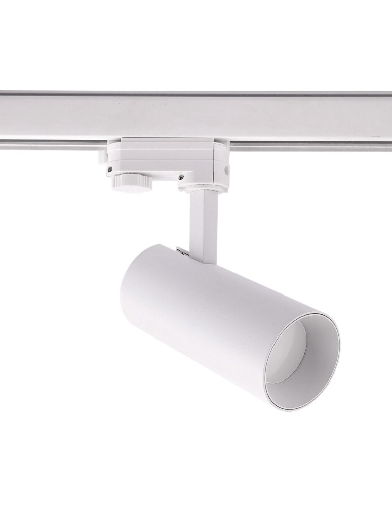Lamps for 3-phase busbars - Light Prestige Ice spotlight for busbar 3F white GU10 white LP-732/1R 4W WH - product kolory-swiatla.pl 2