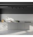 Ready-made rail kits - Light Prestige Ice System 3F GU10 4x50W black LP-732 4W BK SET - product 4