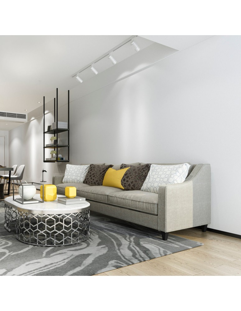 Ready-made rail kits - Light Prestige Ice System 3F GU10 4x50W white LP-732 4W WH SET - product kolory-swiatla.pl 6