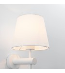 Wall lamps with lampshade - Light Prestige Tivoli wall lamp white E27 white LP-1133/1W WH - product 7