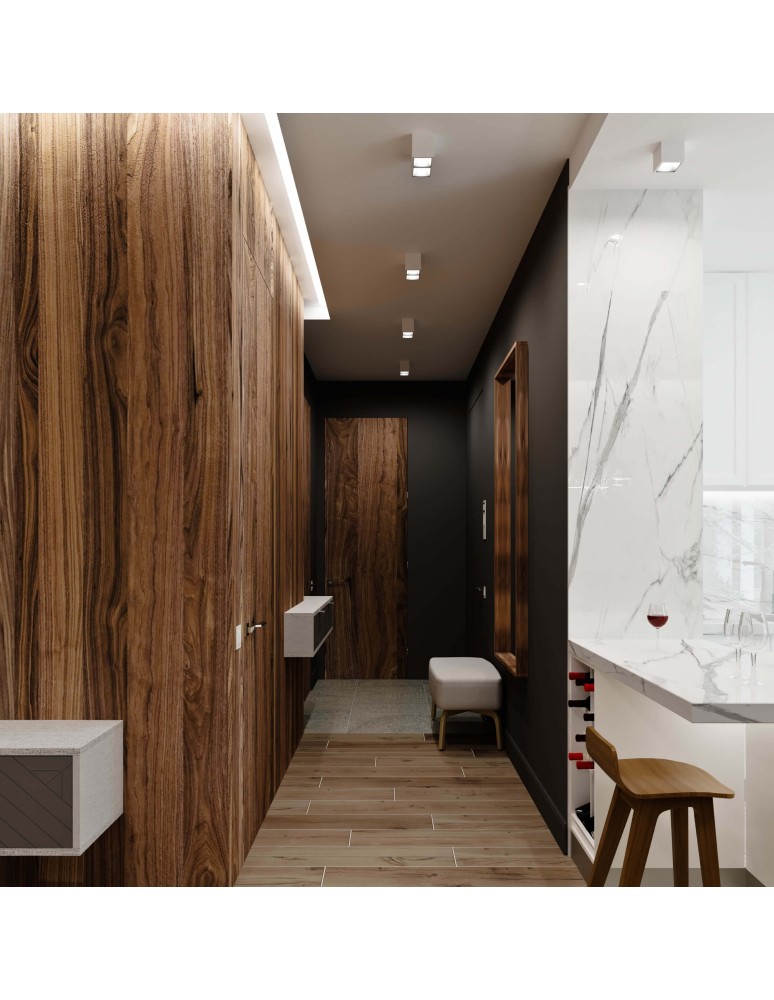 Ceiling luminaires for replaceable light source - Light Prestige Lyon 1 surface-mounted luminaire white GU10 white LP-5881/1SM WH - product kolory-swiatla.pl 4