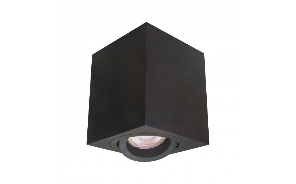 Light Prestige Lyon 1 oprawa natynkowa czarna GU10 czarny LP-5881/1SM BK