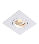 Flush-mounted lamps - pendants - Light Prestige Metis 1 concealed white GU10 white LP-2780/1RS WH - product 4