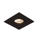 Flush-mounted lamps - pendants - Light Prestige Metis 1 flush mounted black GU10 black LP-2780/1RS BK - product 4