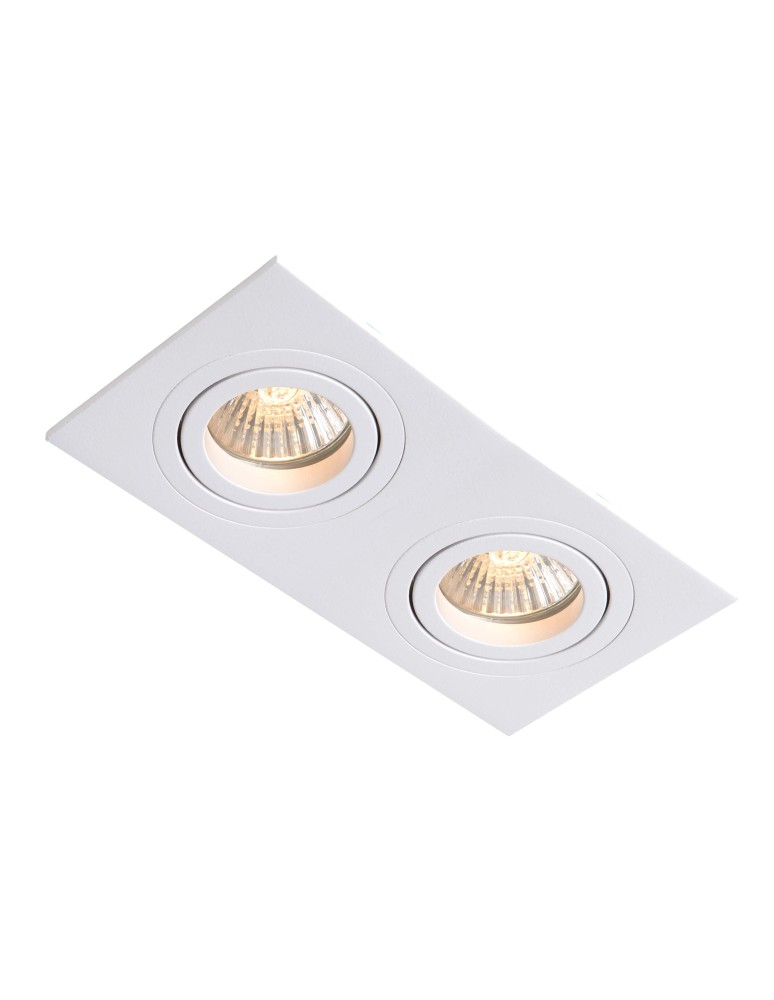 Flush-mounted lamps - pendants - Light Prestige Metis 2 flush-mounted white GU10 white LP-2780/2RS WH - product kolory-swiatla.pl 4