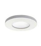 Flush-mounted hermetic lamps - Light Prestige Lagos flush-mounted round white IP65 GU10 white LP-440/1RS WH eyelet - product 4