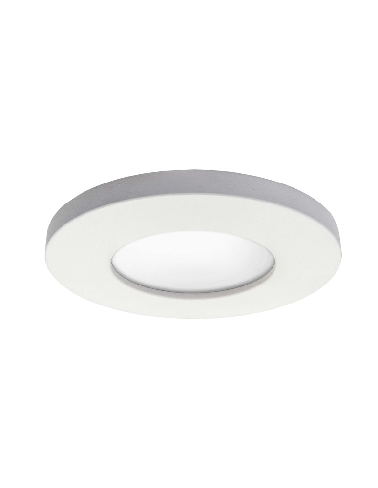 Flush-mounted hermetic lamps - Light Prestige Lagos flush-mounted round white IP65 GU10 white LP-440/1RS WH eyelet - product kolory-swiatla.pl 4