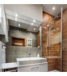 Flush-mounted hermetic lamps - Light Prestige Lagos flush-mounted round white IP65 GU10 white LP-440/1RS WH eyelet - product 5