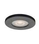 Flush-mounted hermetic lamps - Light Prestige Lagos flush round black IP65 GU10 black LP-440/1RS BK eyelet - product 3