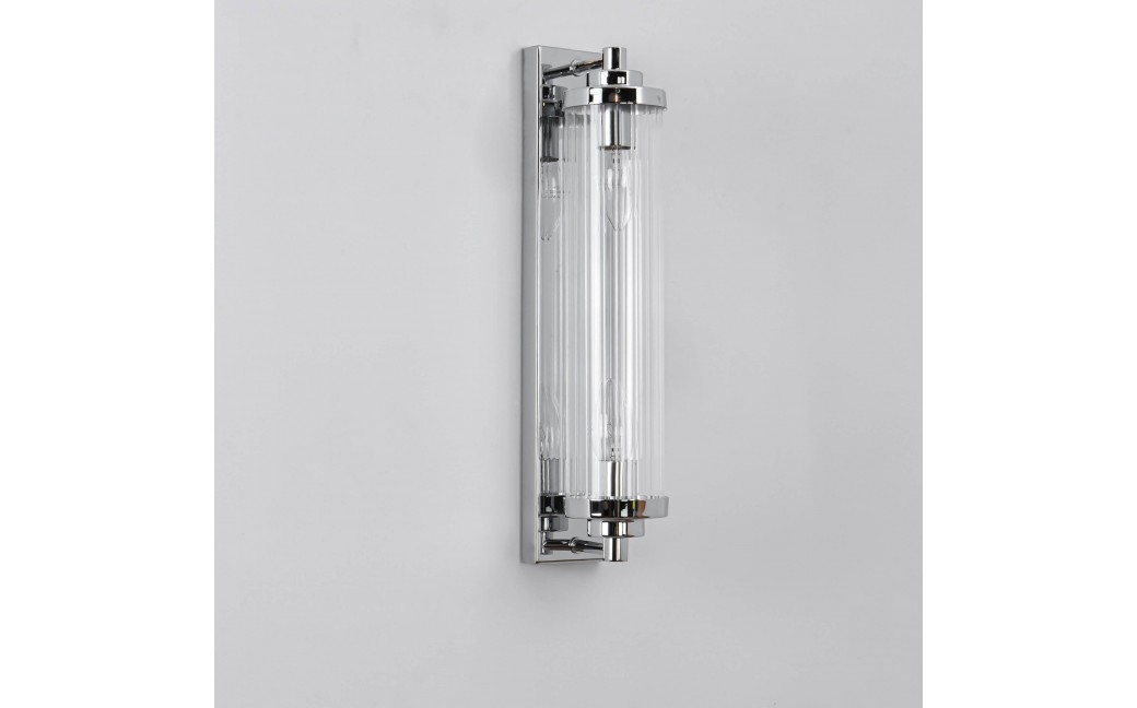 Light Prestige Lorenzo Kinkiet E14 2x40W transparentny/srebrny LP-2960/1W CH