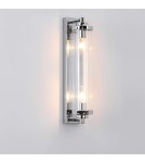 Glamour wall lamps - Light Prestige Lorenzo Wall lamp E14 2x40W transparent/silver LP-2960/1W CH - product 6