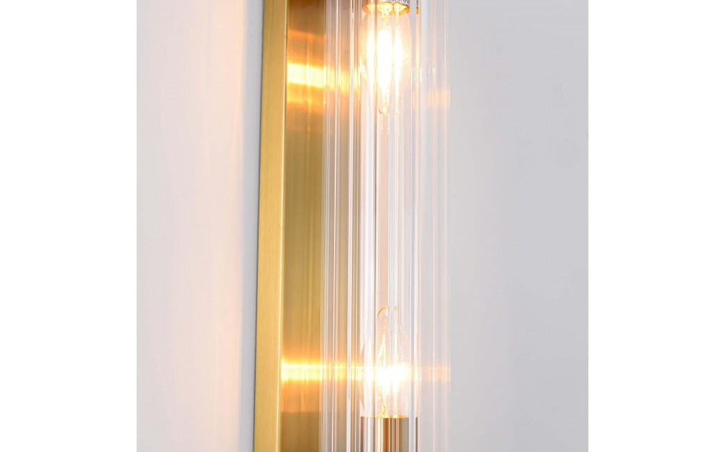 Light Prestige Lorenzo Kinkiet E14 2x40W transparentny/złoty LP-2960/1W GD