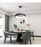 LED pendant lamps - Light Prestige Reus LED pendant black LED black LP-8069/1P LED BK - product 4