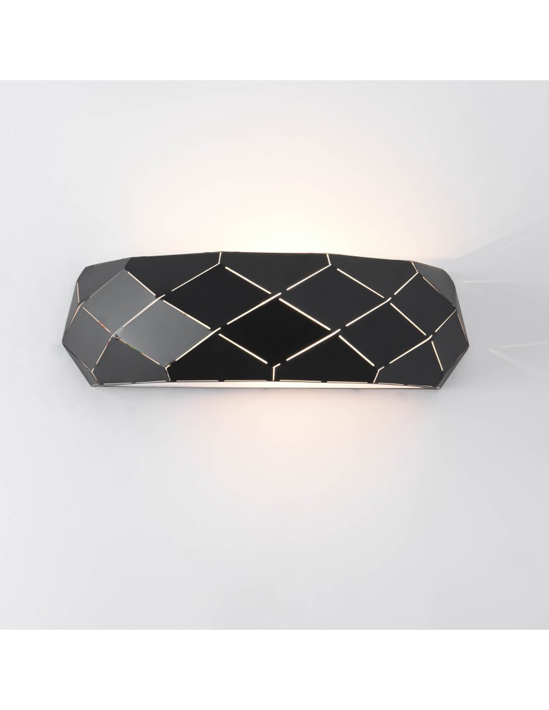 Wall lamps - Light Prestige Reus wall lamp black E27 black LP-8069/1W BK - product kolory-swiatla.pl 12