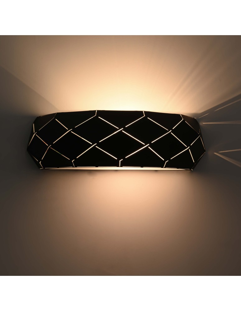 Wall lamps - Light Prestige Reus wall lamp black E27 black LP-8069/1W BK - product kolory-swiatla.pl 13