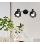 Spotlight ceiling lamps - Light Prestige Reus 2 spot black E14 black LP-8069/2WS BK - product 4