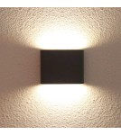 Outdoor wall lamps - Light Prestige Sapri black wall lamp IP54 LED black LP-1556/1W BK - product 6