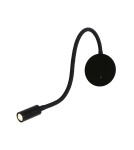 Reading wall lamps - Light Prestige Senise wall lamp black LED black LP-2021/1W BK - product 4