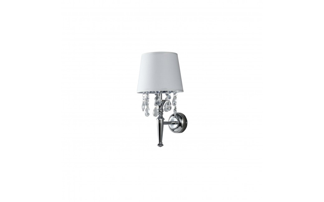 Light Prestige Vigo kinkiet biały E14 chrom/ biały LP-0412/1W WH