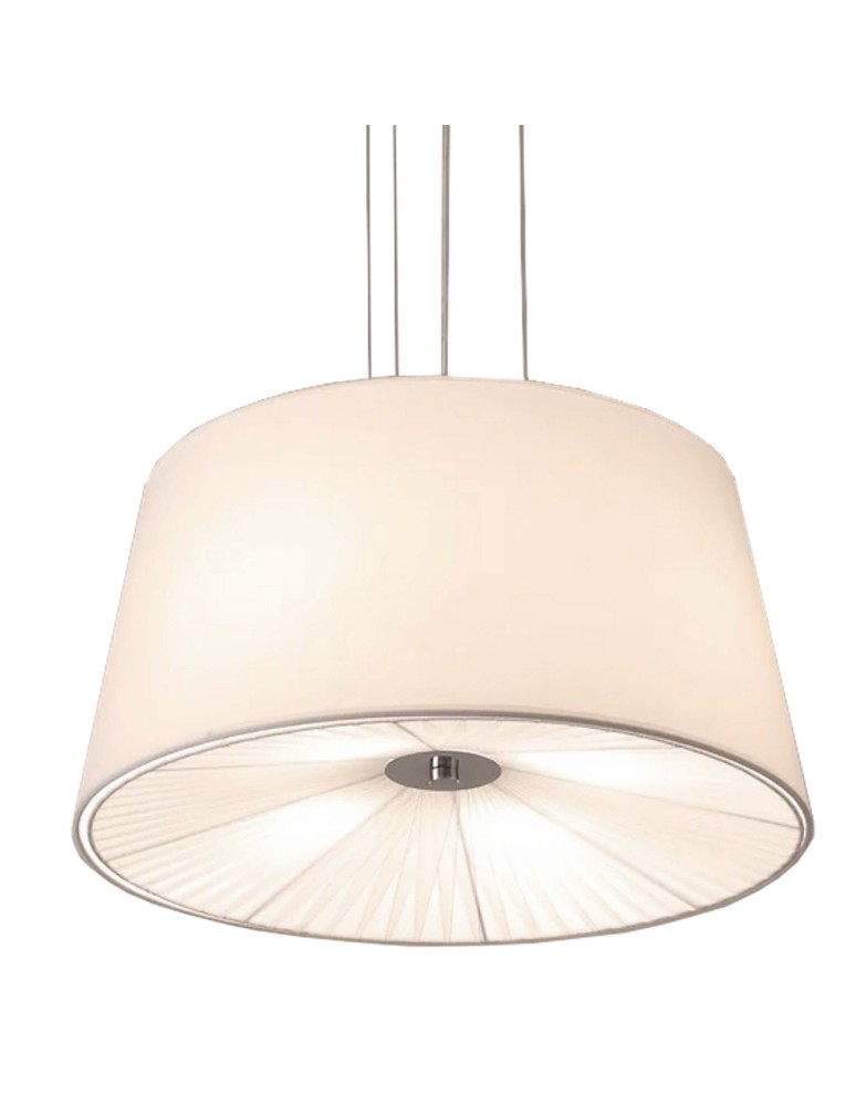 Pendant lamps with lampshade - Light Prestige Bali pendant white E27 white LP-1322/1P WH - product kolory-swiatla.pl 4
