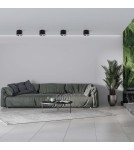 Ceiling luminaires for replaceable light source - Light Prestige Camino surface-mounted luminaire black LP-1101/1SM BK 1xQR111 black - product 3