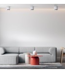 Ceiling luminaires for replaceable light source - Light Prestige Camino surface-mounted luminaire white LP-1101/1SM WH 1xQR111 white - product 4