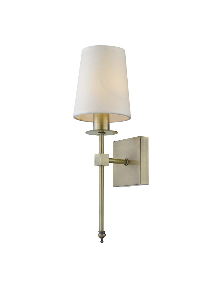 Wall lamps with lampshade - Light Prestige Casoli wall lamp E14 patina LP-2118/1W patina - product kolory-swiatla.pl 3