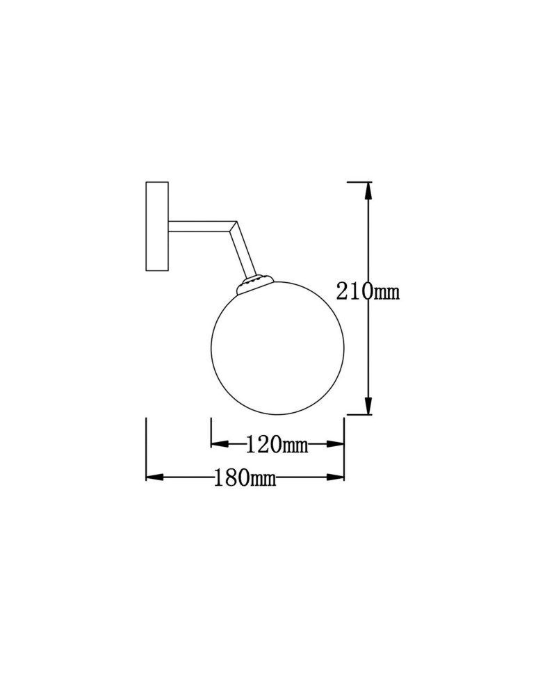 Wall lamps - Light Prestige Dorado wall lamp G9 gold LP-002/1W - product kolory-swiatla.pl 5