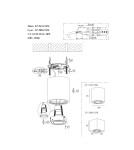 Ceiling luminaires for replaceable light source - Light Prestige Tulon surface-mounted luminaire white GU10 LP-5441/1SM WH - product 7