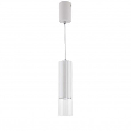 Light Prestige Manacor Lampa wisząca GU10 1x50W biały/transparentny LP-232/1P WH