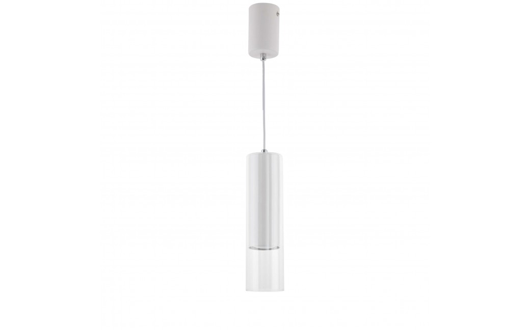 Light Prestige Manacor Lampa wisząca GU10 1x50W biały/transparentny LP-232/1P WH